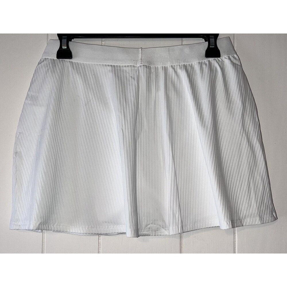 Eleven By Venus Williams White Skort Women’s Size Large - Can’t Stop Won’t Stop - Picture 2 of 7